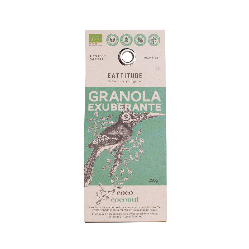 Granola Bio Exuberante - Côco 250g Eattitude