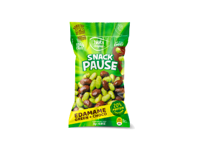 Snack Pause Edamame Green + Chocolate - Nuts Original