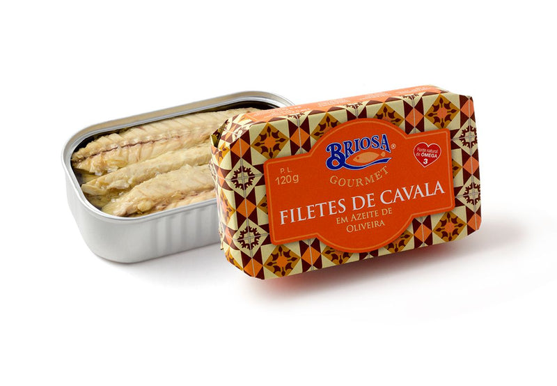 Filetes de Cavala Em Azeite de Oliveira - Briosa Gourmet - Unique Flavours